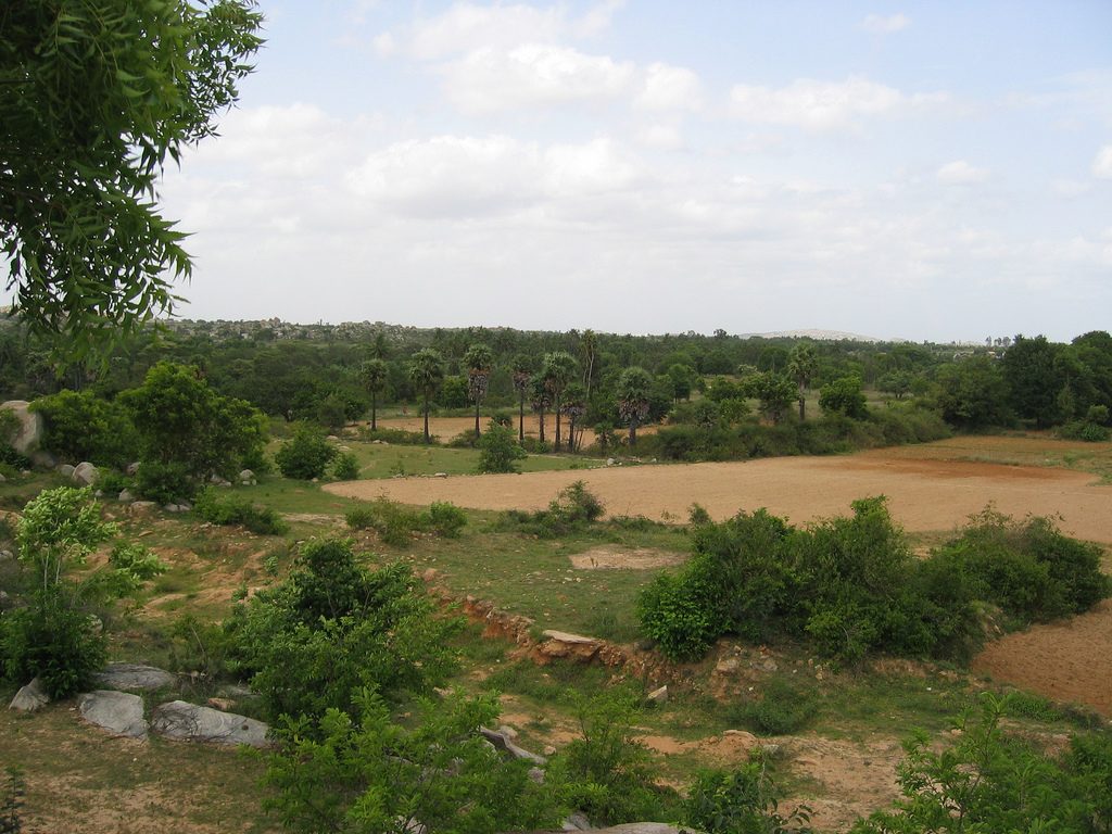 Landscape view near Kuppam, Andhra Pradesh
